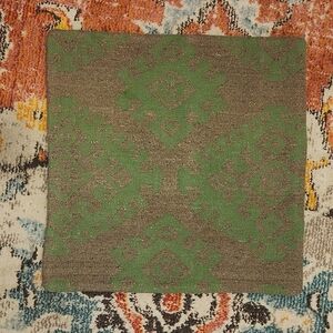 Vintage Turkish Kilim boho pillow cover 20" x 20" brand new